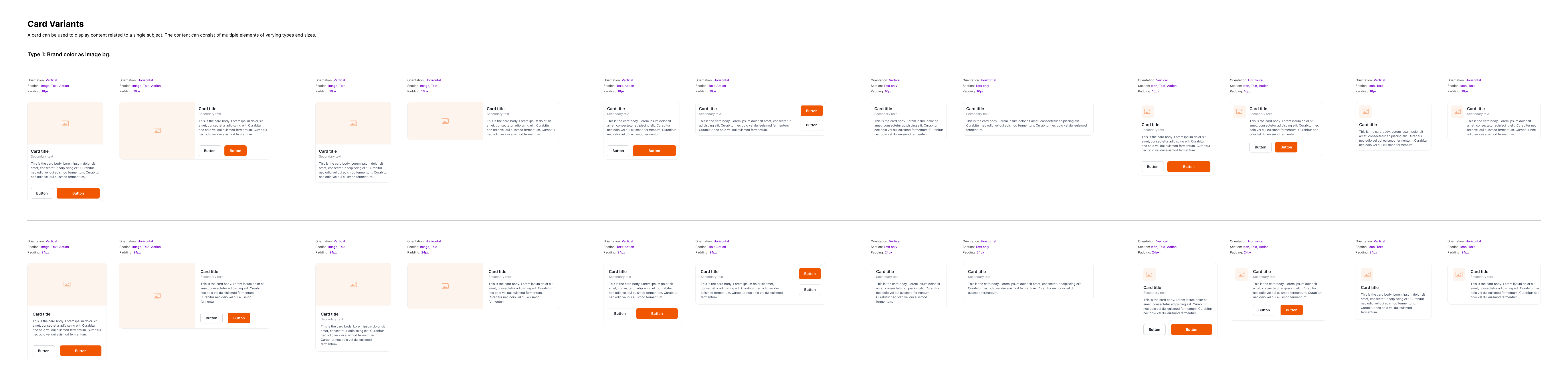 Cards component