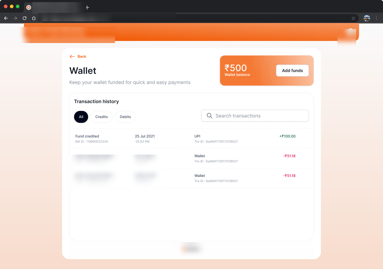 Wallet Solution · wallet SDK on desktop
